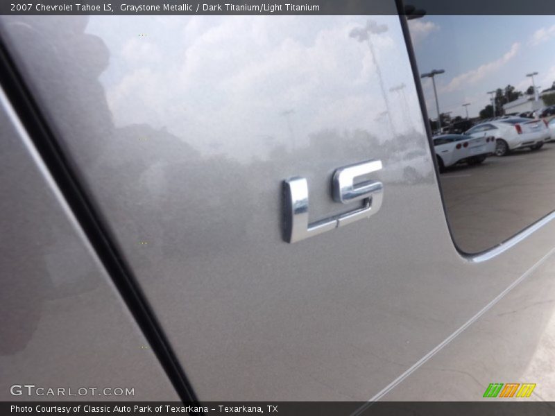 Graystone Metallic / Dark Titanium/Light Titanium 2007 Chevrolet Tahoe LS