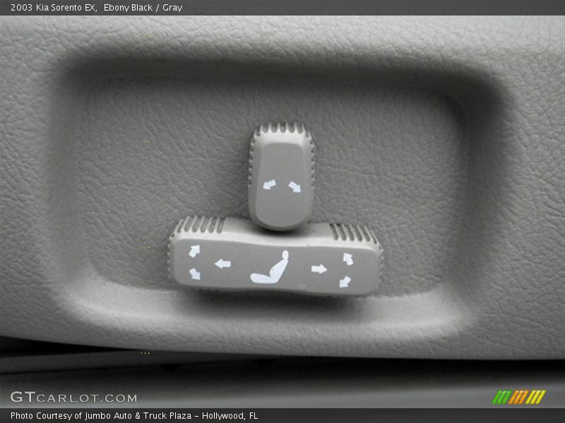 Ebony Black / Gray 2003 Kia Sorento EX
