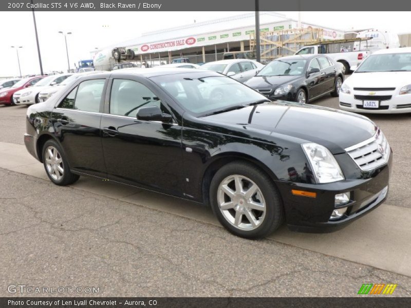 Black Raven / Ebony 2007 Cadillac STS 4 V6 AWD