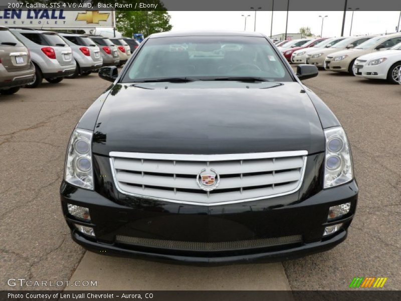 Black Raven / Ebony 2007 Cadillac STS 4 V6 AWD