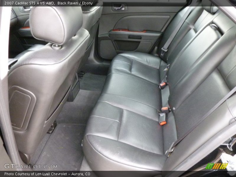 Black Raven / Ebony 2007 Cadillac STS 4 V6 AWD