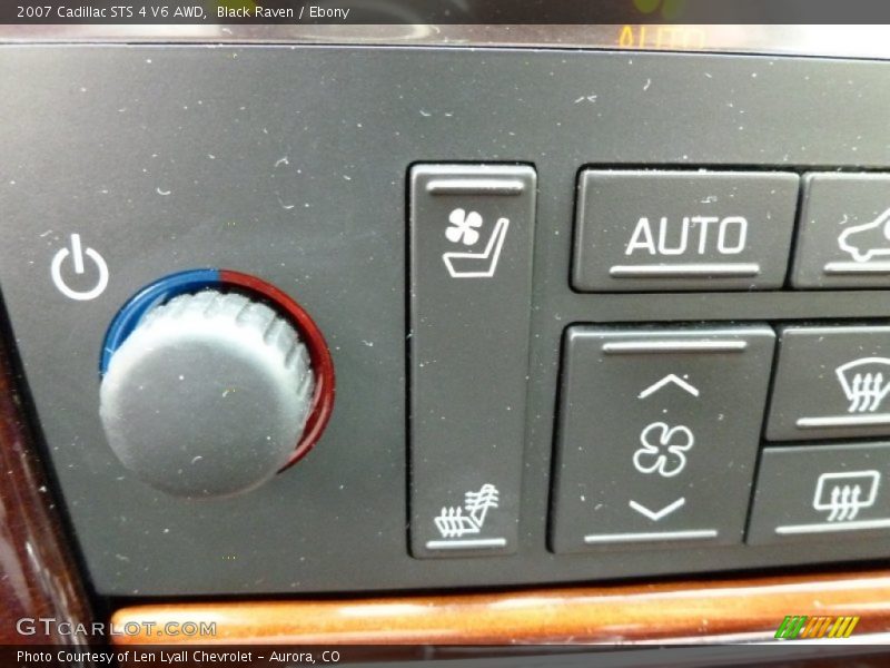 Black Raven / Ebony 2007 Cadillac STS 4 V6 AWD