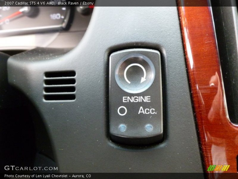 Black Raven / Ebony 2007 Cadillac STS 4 V6 AWD