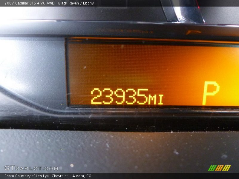 Black Raven / Ebony 2007 Cadillac STS 4 V6 AWD
