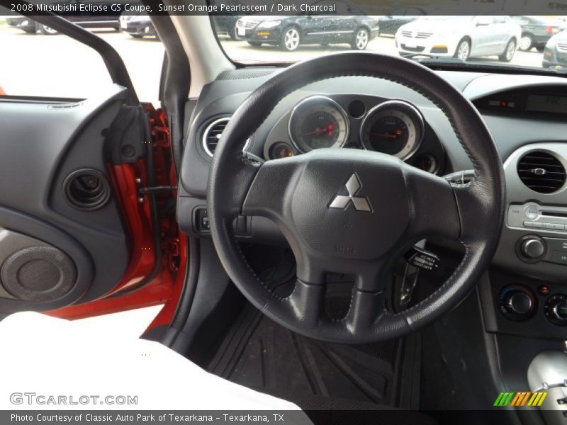 Sunset Orange Pearlescent / Dark Charcoal 2008 Mitsubishi Eclipse GS Coupe