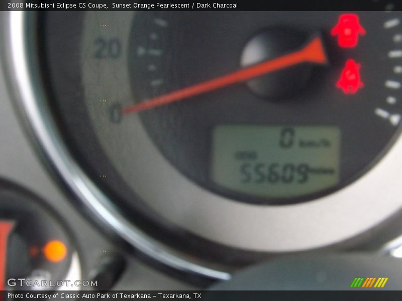 Sunset Orange Pearlescent / Dark Charcoal 2008 Mitsubishi Eclipse GS Coupe