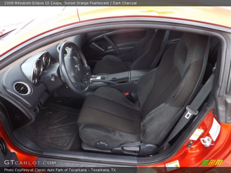 Sunset Orange Pearlescent / Dark Charcoal 2008 Mitsubishi Eclipse GS Coupe