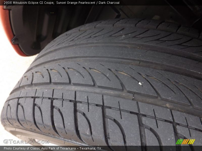 Sunset Orange Pearlescent / Dark Charcoal 2008 Mitsubishi Eclipse GS Coupe