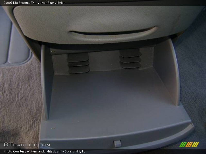 Velvet Blue / Beige 2006 Kia Sedona EX