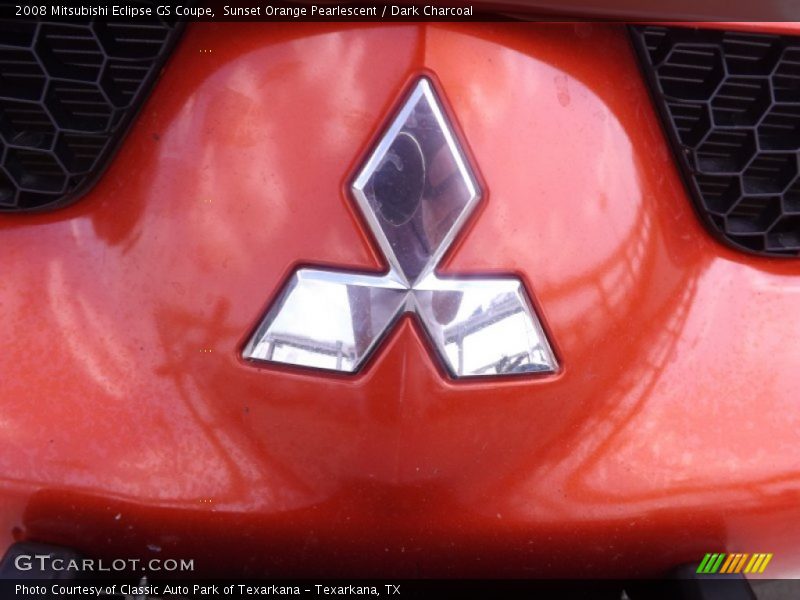 Sunset Orange Pearlescent / Dark Charcoal 2008 Mitsubishi Eclipse GS Coupe
