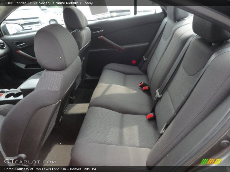 Granite Metallic / Ebony 2006 Pontiac G6 V6 Sedan