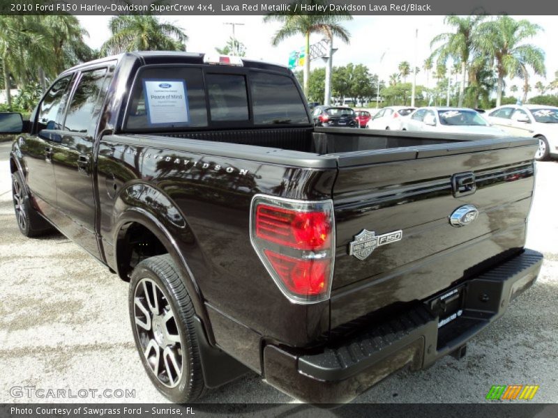  2010 F150 Harley-Davidson SuperCrew 4x4 Lava Red Metallic