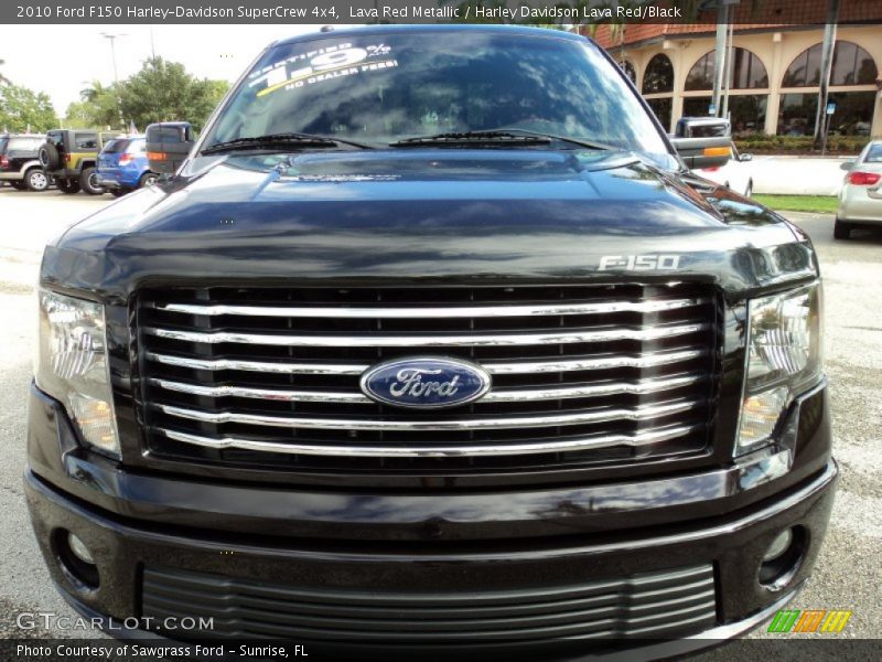 Lava Red Metallic / Harley Davidson Lava Red/Black 2010 Ford F150 Harley-Davidson SuperCrew 4x4