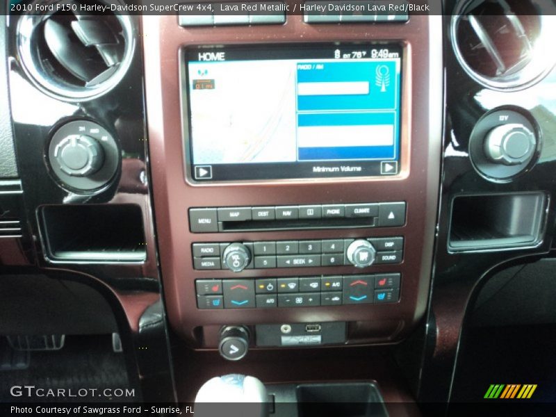Controls of 2010 F150 Harley-Davidson SuperCrew 4x4