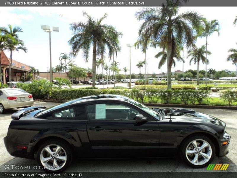 Black / Charcoal Black/Dove 2008 Ford Mustang GT/CS California Special Coupe