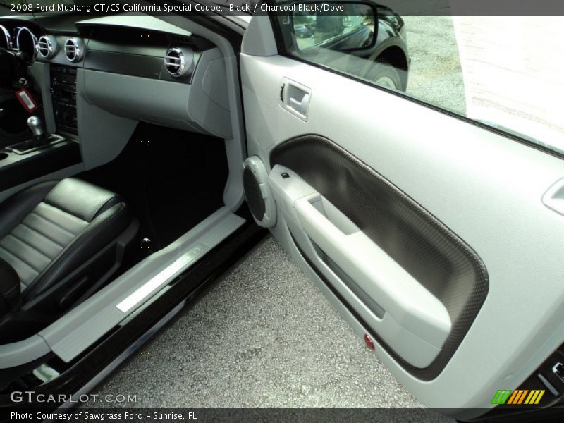 Black / Charcoal Black/Dove 2008 Ford Mustang GT/CS California Special Coupe