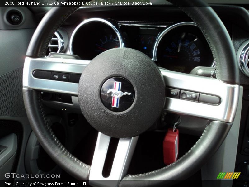  2008 Mustang GT/CS California Special Coupe Steering Wheel