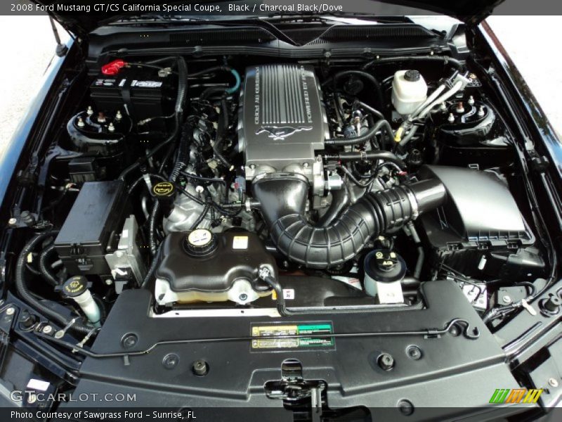  2008 Mustang GT/CS California Special Coupe Engine - 4.6 Liter SOHC 24-Valve VVT V8