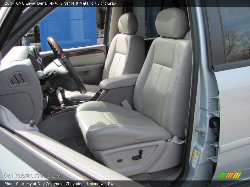 Silver Mist Metallic / Light Gray 2007 GMC Envoy Denali 4x4