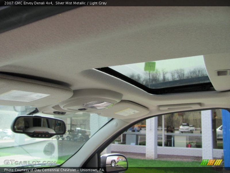 Silver Mist Metallic / Light Gray 2007 GMC Envoy Denali 4x4