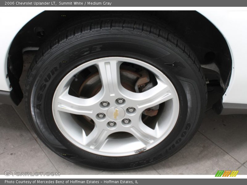 Summit White / Medium Gray 2006 Chevrolet Uplander LT