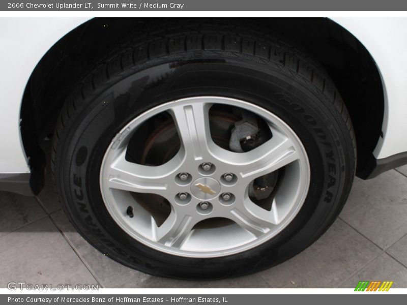 Summit White / Medium Gray 2006 Chevrolet Uplander LT