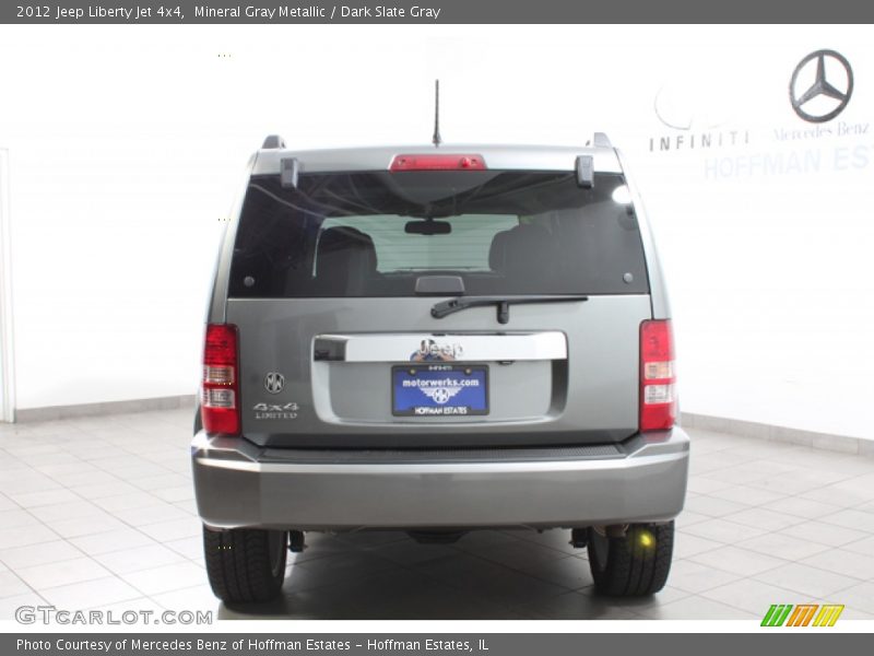 Mineral Gray Metallic / Dark Slate Gray 2012 Jeep Liberty Jet 4x4