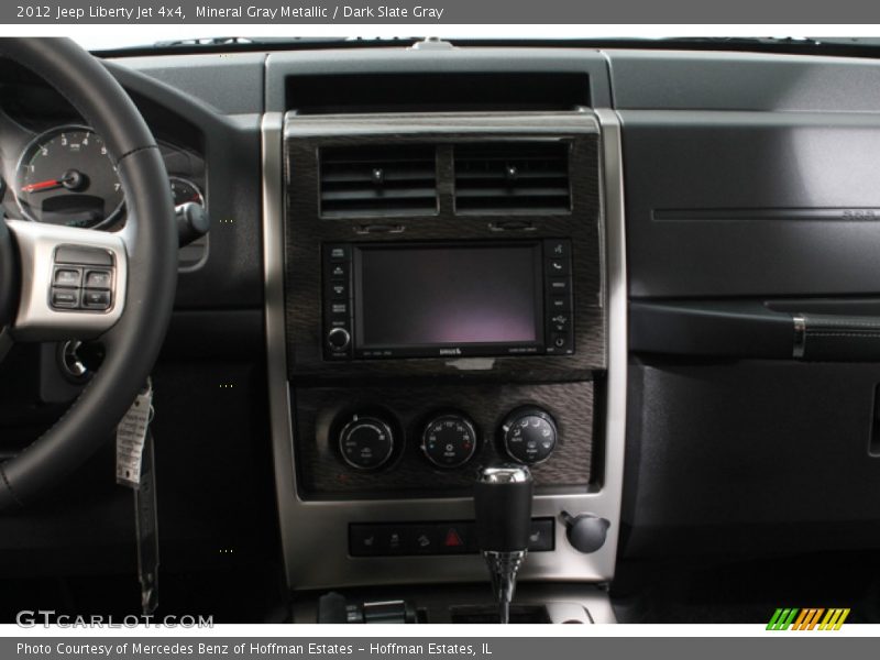 Mineral Gray Metallic / Dark Slate Gray 2012 Jeep Liberty Jet 4x4
