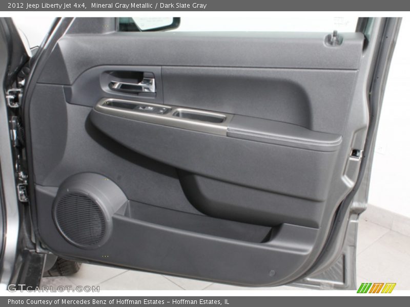 Mineral Gray Metallic / Dark Slate Gray 2012 Jeep Liberty Jet 4x4