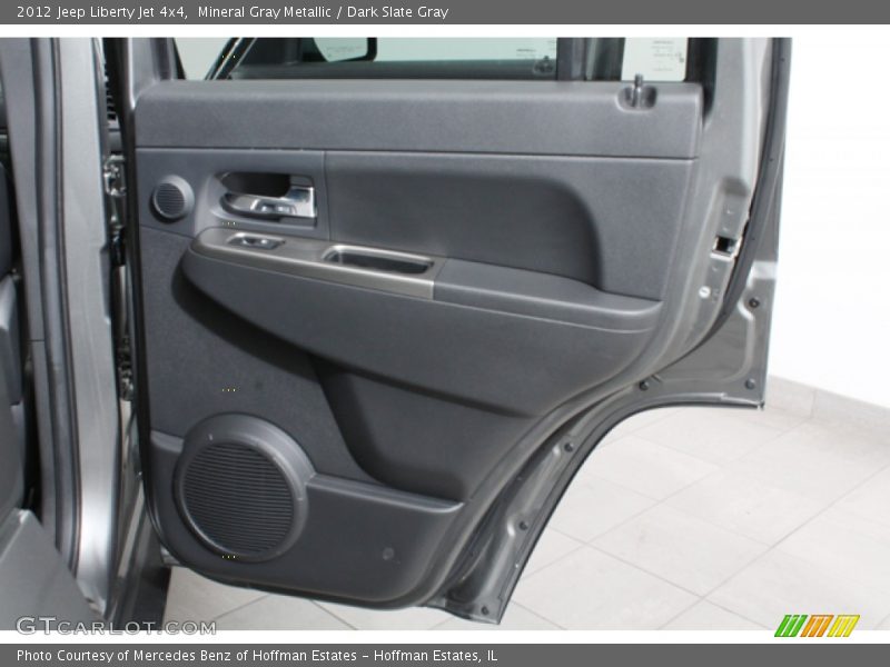 Mineral Gray Metallic / Dark Slate Gray 2012 Jeep Liberty Jet 4x4