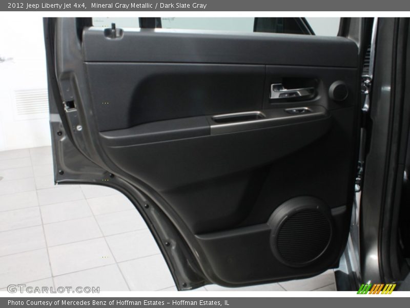 Mineral Gray Metallic / Dark Slate Gray 2012 Jeep Liberty Jet 4x4
