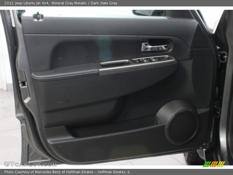 Mineral Gray Metallic / Dark Slate Gray 2012 Jeep Liberty Jet 4x4