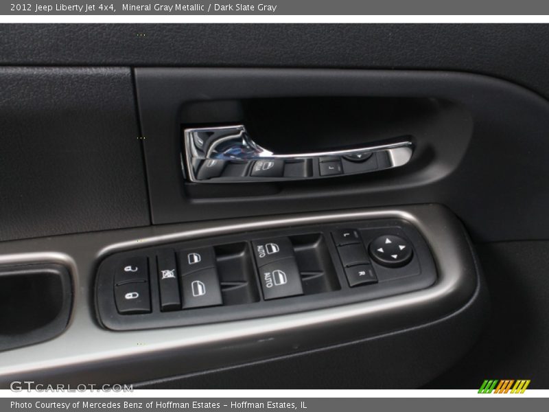 Mineral Gray Metallic / Dark Slate Gray 2012 Jeep Liberty Jet 4x4