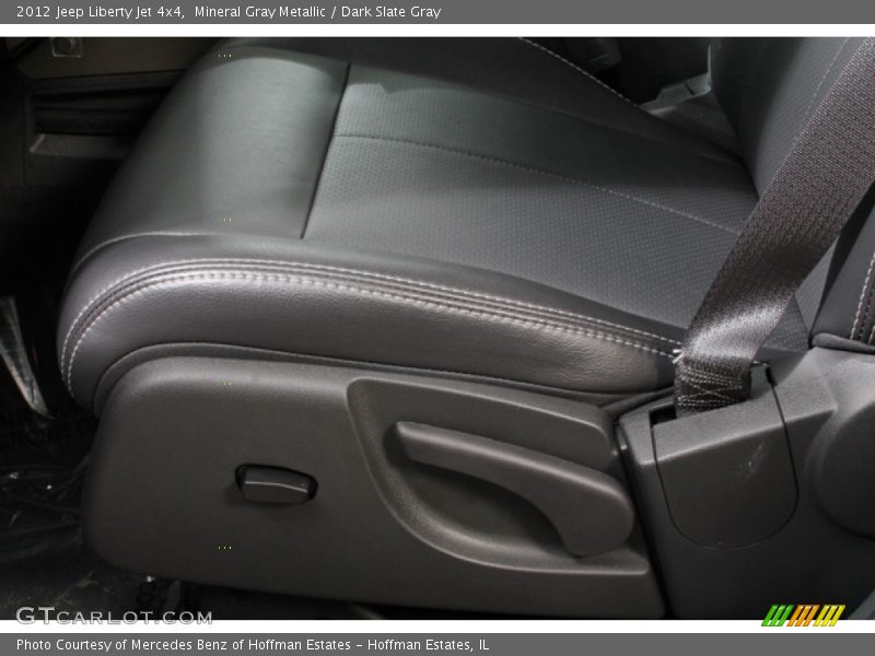 Mineral Gray Metallic / Dark Slate Gray 2012 Jeep Liberty Jet 4x4