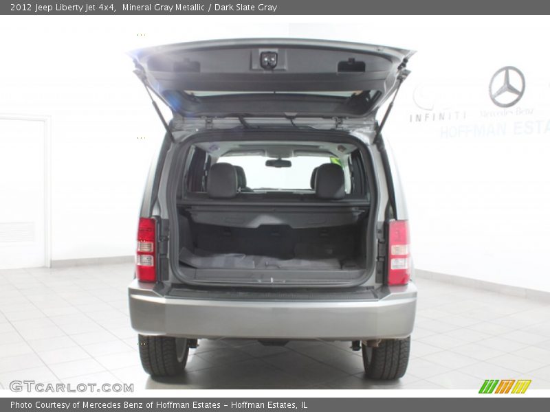 Mineral Gray Metallic / Dark Slate Gray 2012 Jeep Liberty Jet 4x4