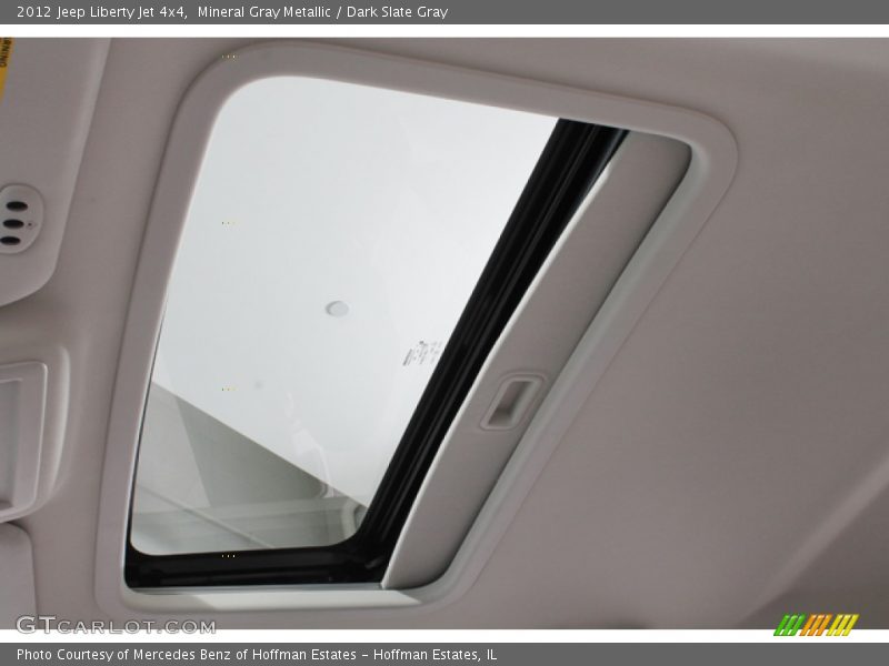Mineral Gray Metallic / Dark Slate Gray 2012 Jeep Liberty Jet 4x4