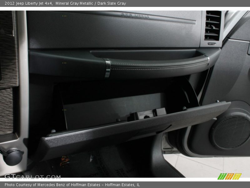 Mineral Gray Metallic / Dark Slate Gray 2012 Jeep Liberty Jet 4x4