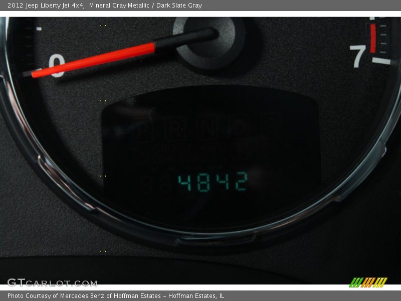 Mineral Gray Metallic / Dark Slate Gray 2012 Jeep Liberty Jet 4x4