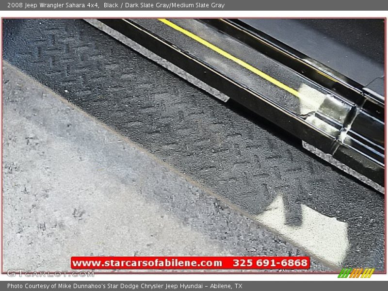 Black / Dark Slate Gray/Medium Slate Gray 2008 Jeep Wrangler Sahara 4x4