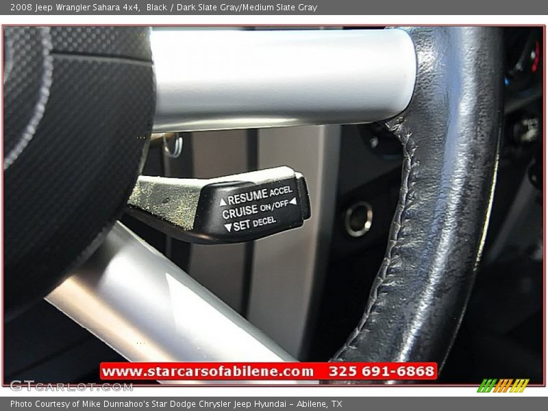 Black / Dark Slate Gray/Medium Slate Gray 2008 Jeep Wrangler Sahara 4x4