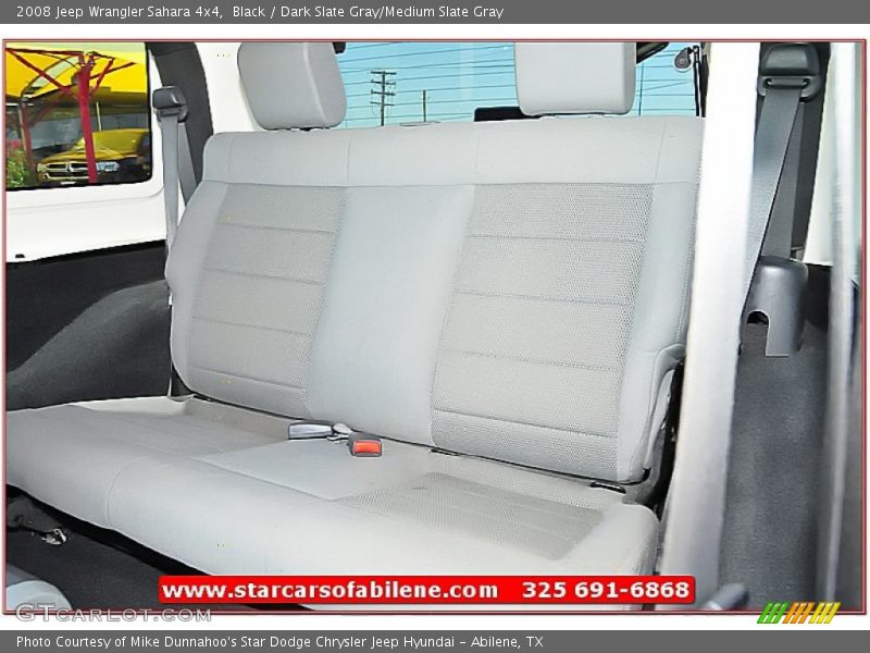 Black / Dark Slate Gray/Medium Slate Gray 2008 Jeep Wrangler Sahara 4x4