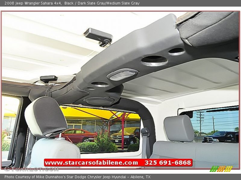 Black / Dark Slate Gray/Medium Slate Gray 2008 Jeep Wrangler Sahara 4x4