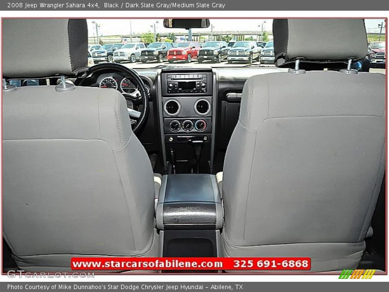 Black / Dark Slate Gray/Medium Slate Gray 2008 Jeep Wrangler Sahara 4x4