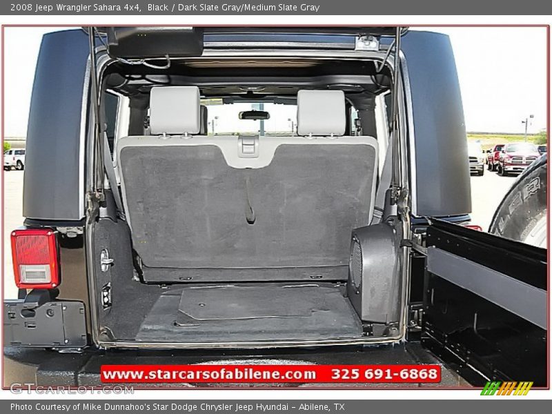 Black / Dark Slate Gray/Medium Slate Gray 2008 Jeep Wrangler Sahara 4x4