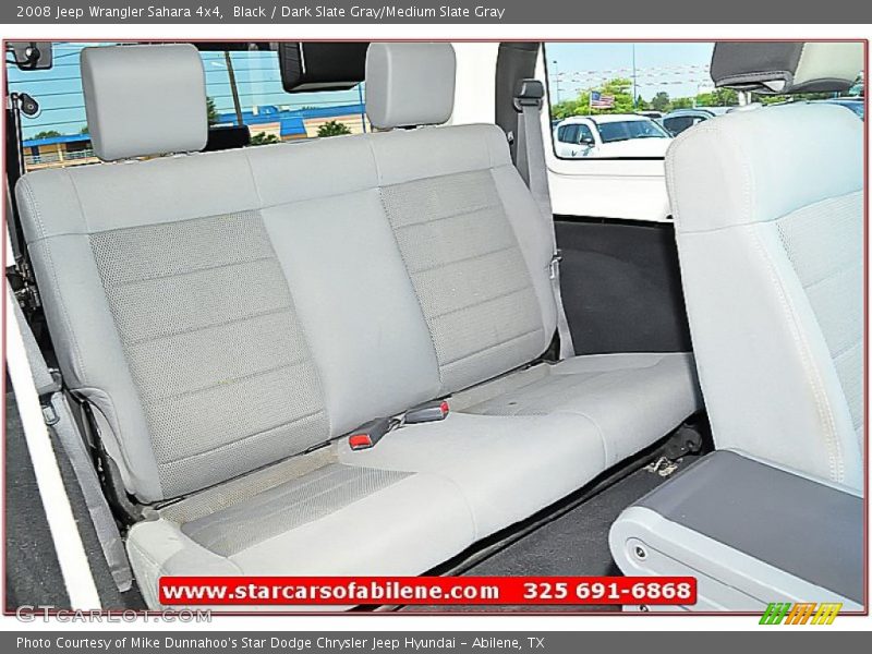 Black / Dark Slate Gray/Medium Slate Gray 2008 Jeep Wrangler Sahara 4x4