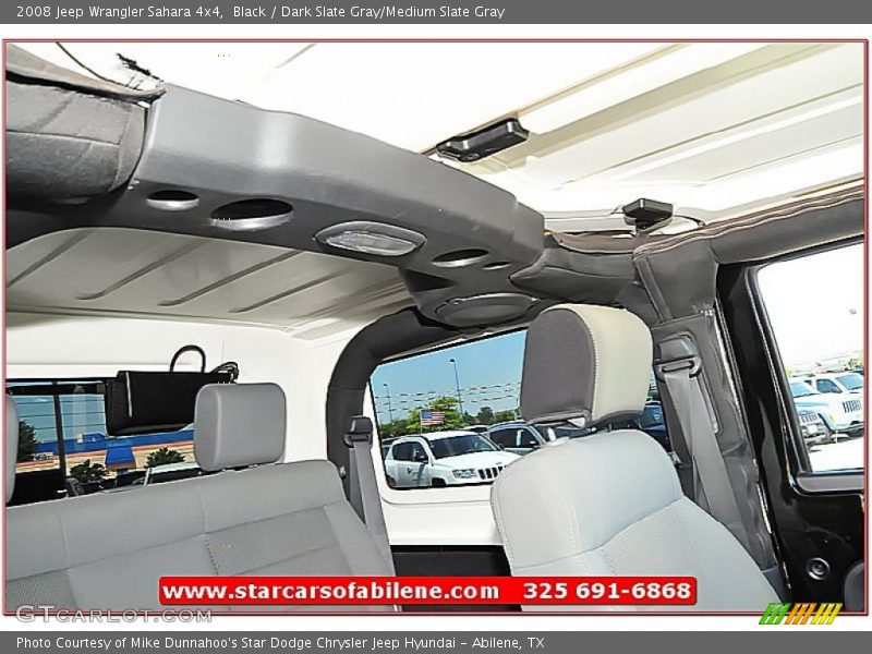 Black / Dark Slate Gray/Medium Slate Gray 2008 Jeep Wrangler Sahara 4x4