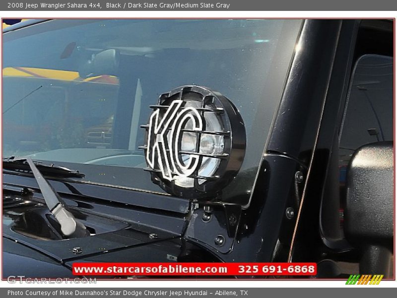 Black / Dark Slate Gray/Medium Slate Gray 2008 Jeep Wrangler Sahara 4x4