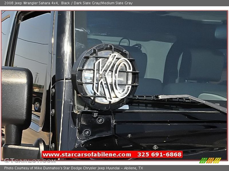 Black / Dark Slate Gray/Medium Slate Gray 2008 Jeep Wrangler Sahara 4x4