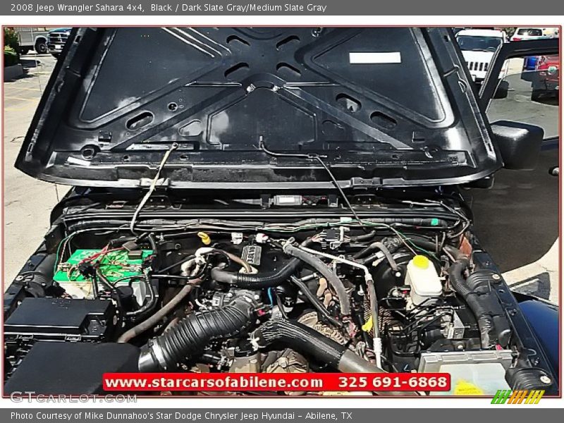 Black / Dark Slate Gray/Medium Slate Gray 2008 Jeep Wrangler Sahara 4x4