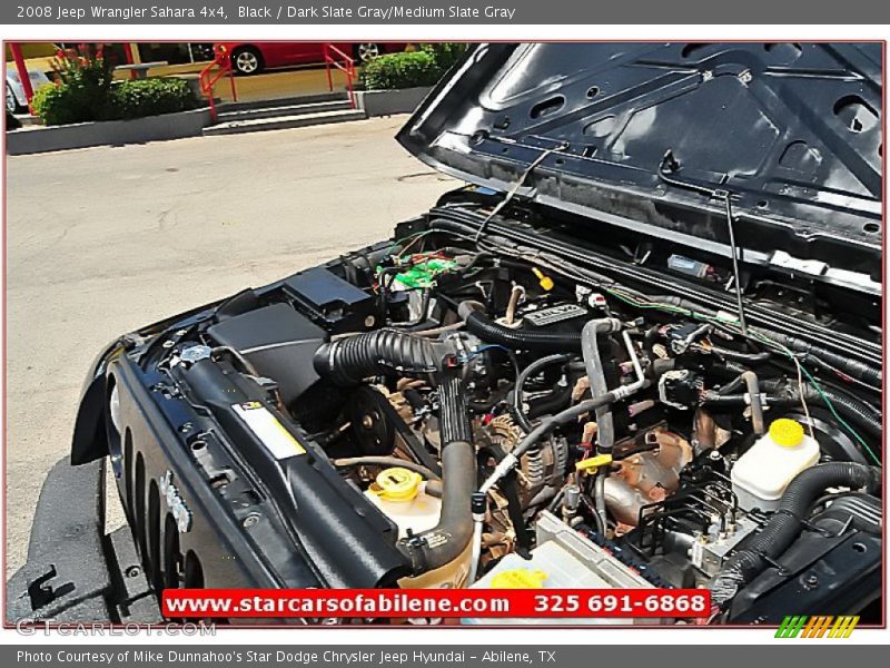Black / Dark Slate Gray/Medium Slate Gray 2008 Jeep Wrangler Sahara 4x4